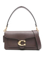 COACH Mini Polished Pebble Leather Shoulder Bag