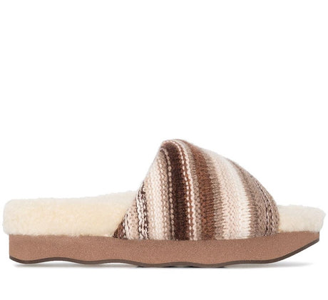 CHLOÉ Wavy Lined Slide Sandals for Women