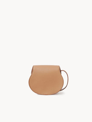 CHLOÉ エレファントグレーのチックなサドルハンドバッグ