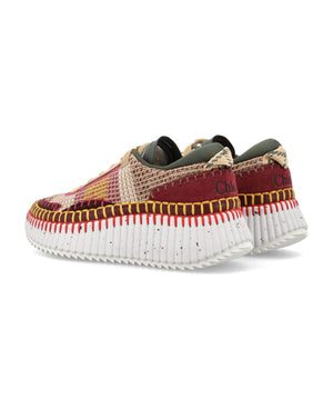 CHLOÉ Nama Sneaker in Lower-Impact Mesh for Women