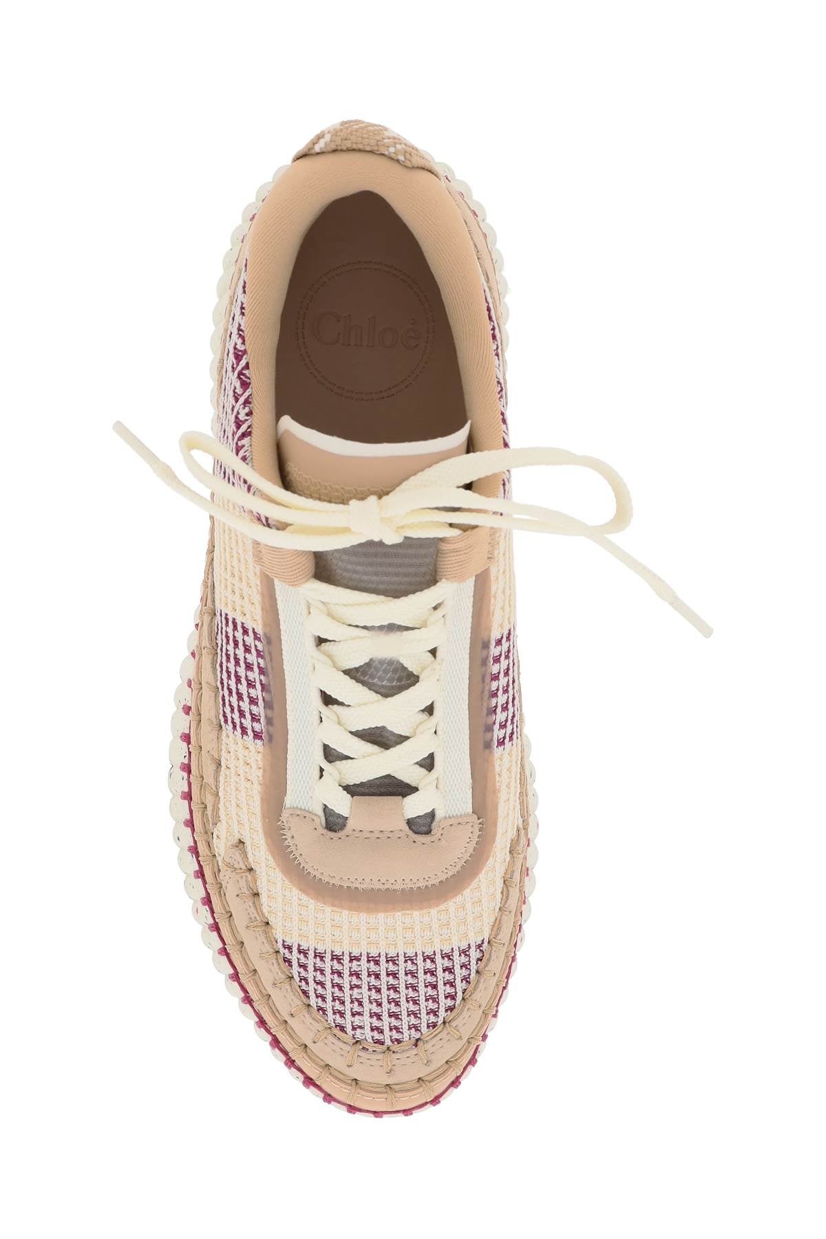 CHLOÉ Nama Sneaker in Lower-Impact Mesh for Women