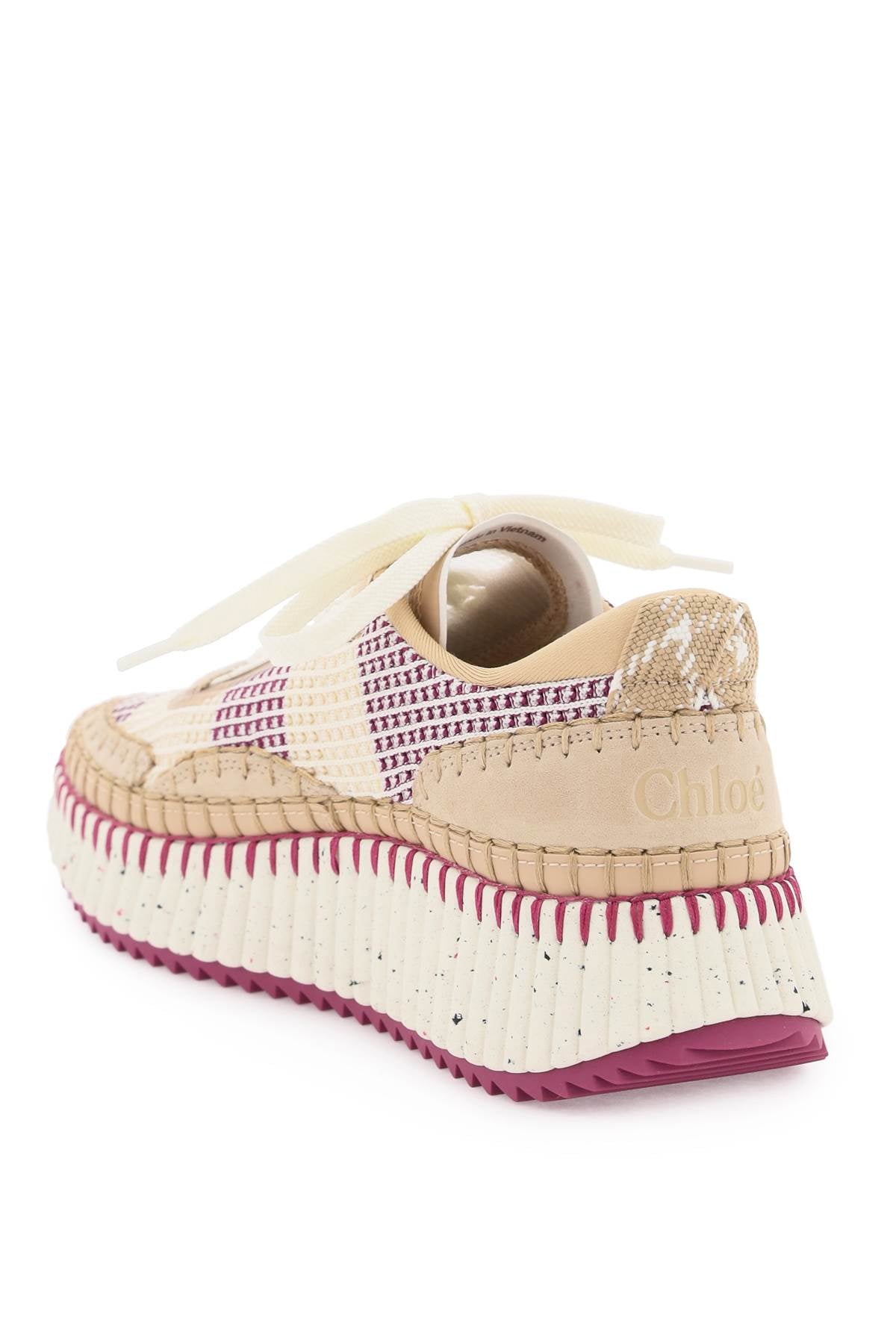 CHLOÉ Nama Sneaker in Lower-Impact Mesh for Women