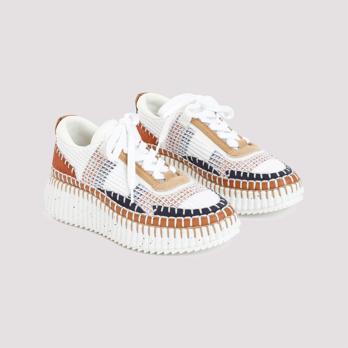 CHLOÉ Nama Sneaker in Lower-Impact Mesh for Women