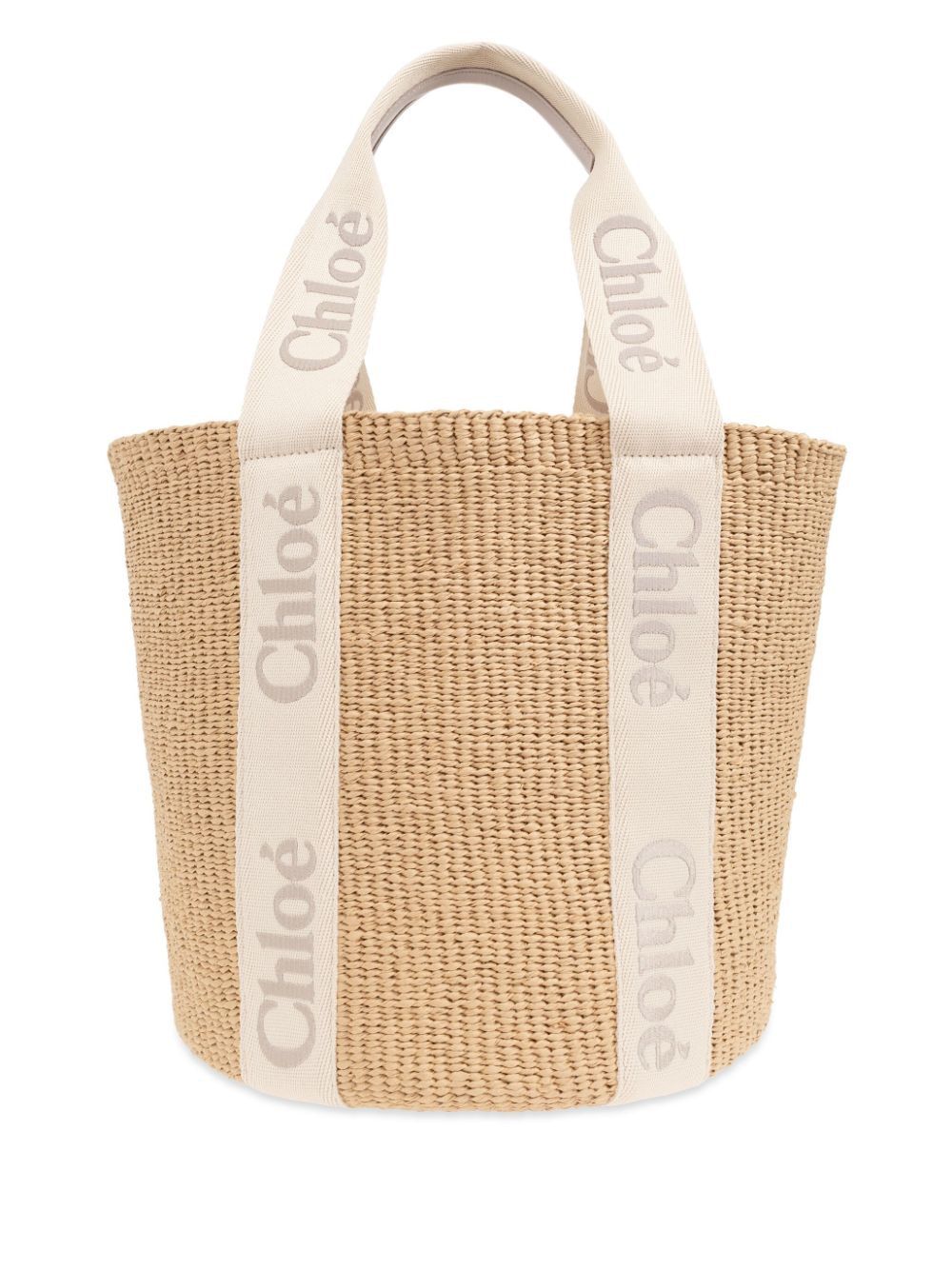 CHLOÉ Large Woven Basket Bag