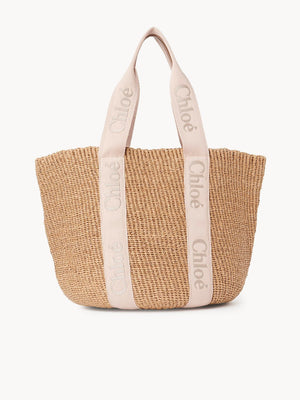 CHLOÉ Large Woven Basket Bag