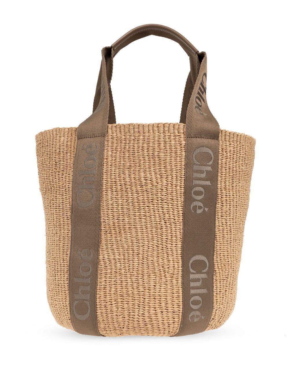 CHLOÉ Large Woven Basket Bag