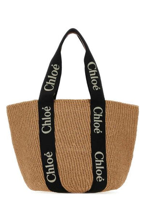 CHLOÉ Large Woven Basket Bag