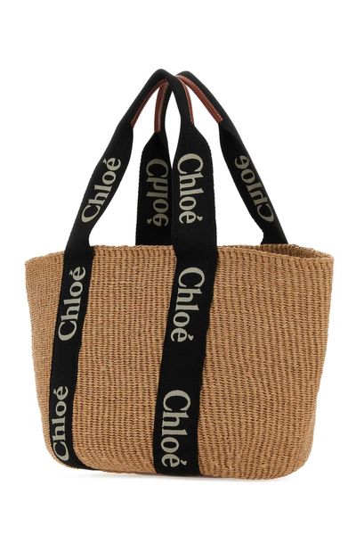 CHLOÉ Large Woven Basket Bag