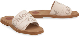 CHLOÉ Pink & Purple Linen Sandals for Women