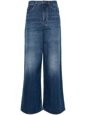 CHLOÉ High-Rise Wide Leg Denim Jeans