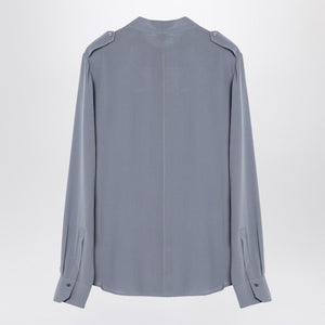 CHLOÉ Silk Blouse with Mandarin Collar for Women