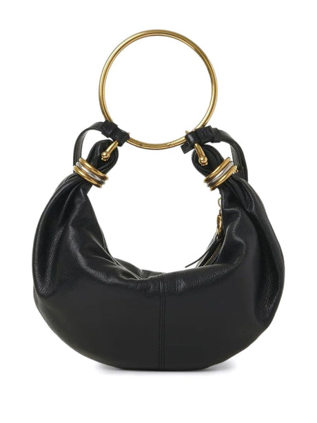 CHLOÉ Elegant Half Moon Handbag