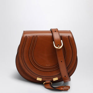 CHLOÉ Mini Clay-Colored Saddle Handbag