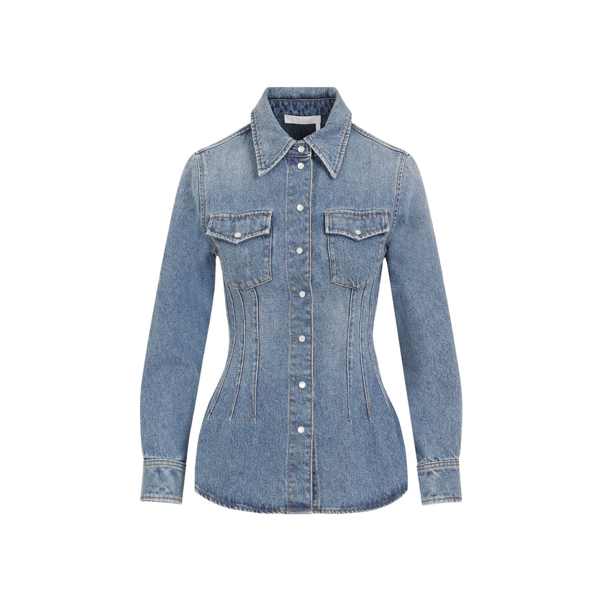 CHLOÉ Denim Shirt for Women - SS24 Collection