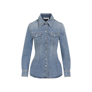 CHLOÉ Denim Shirt for Women - SS24 Collection