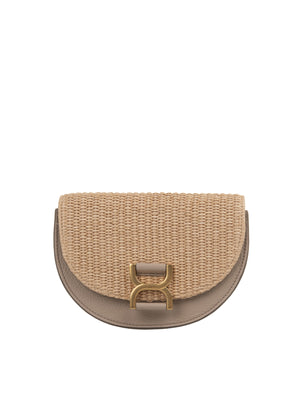 CHLOÉ Mini Flap Shoulder Handbag 19x13x6 cm