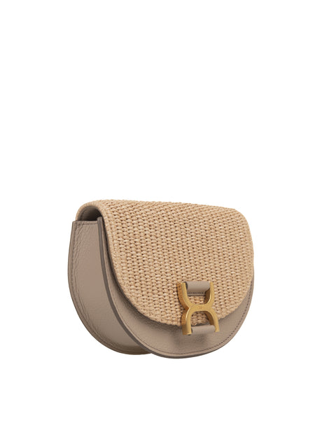 CHLOÉ Mini Flap Shoulder Handbag 19x13x6 cm