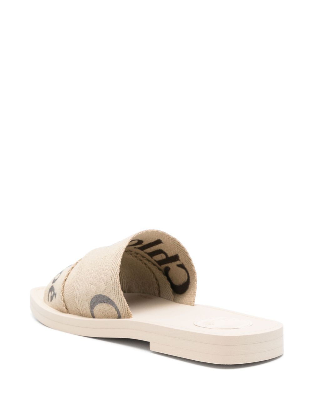 CHLOÉ Flat Logo Sandals for Women