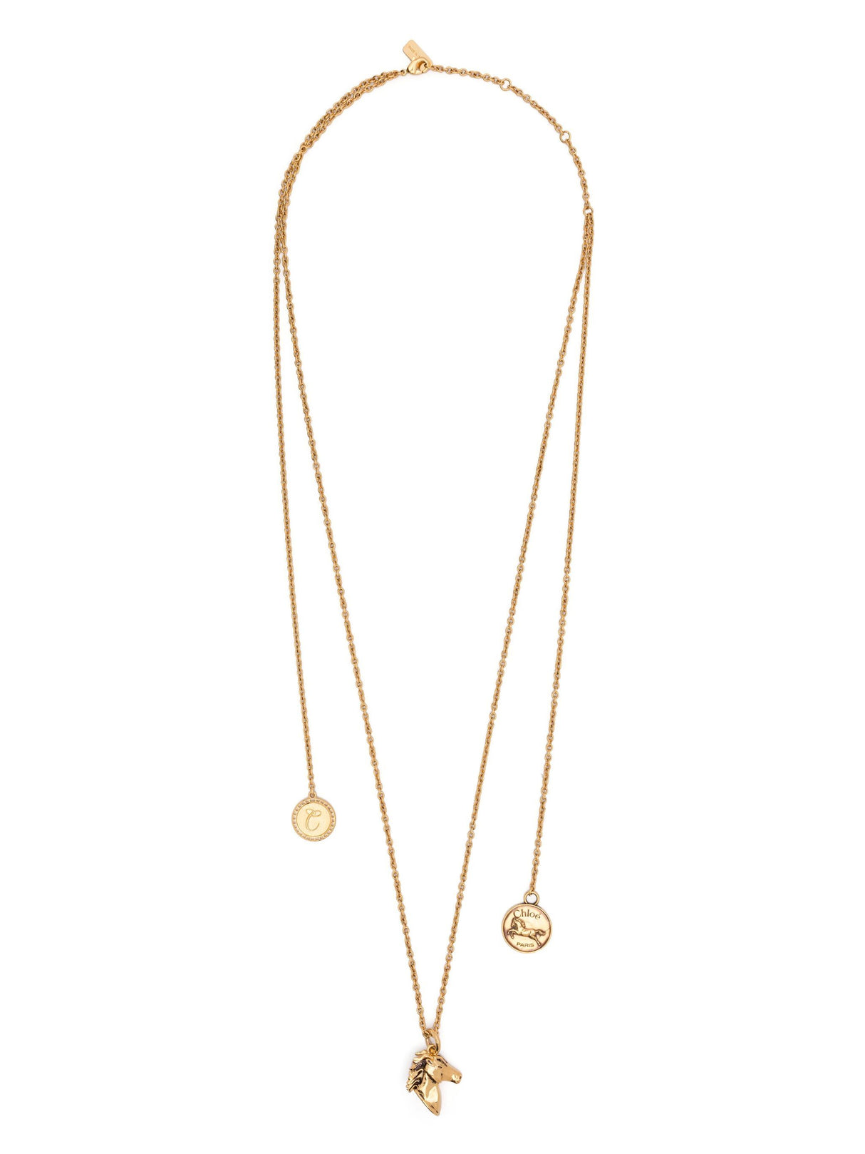 CHLOÉ Men's Charms Necklace with Adjustable Fit