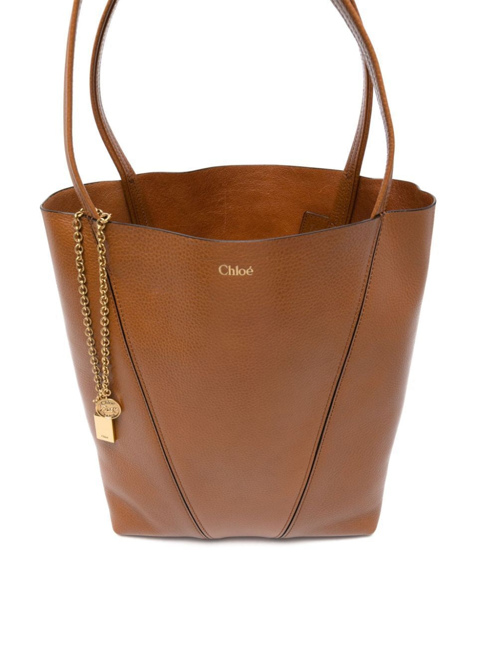 CHLOÉ Signature Logo Tote Handbag