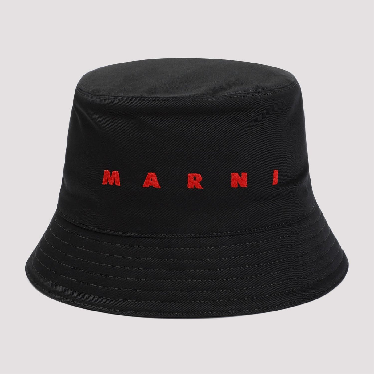 MARNI Elegant Black Bucket Hat