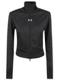 COURREGES Stylish High Neck Mini Jacket for Women