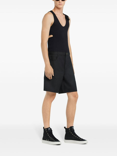 COURREGES Stylish Men's Shorts - Spring Summer 25 Collection