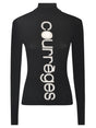 COURREGES Chic Intarsia-Knit Sweater for Women