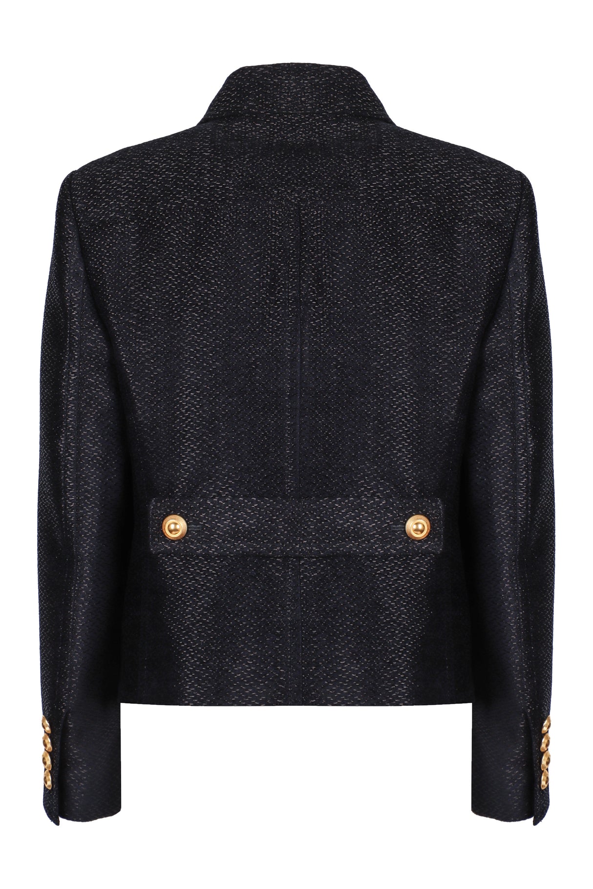 TOM FORD Luxurious Double-Breasted Knit Jacket