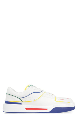 DOLCE & GABBANA Leather Low-Top Sneakers