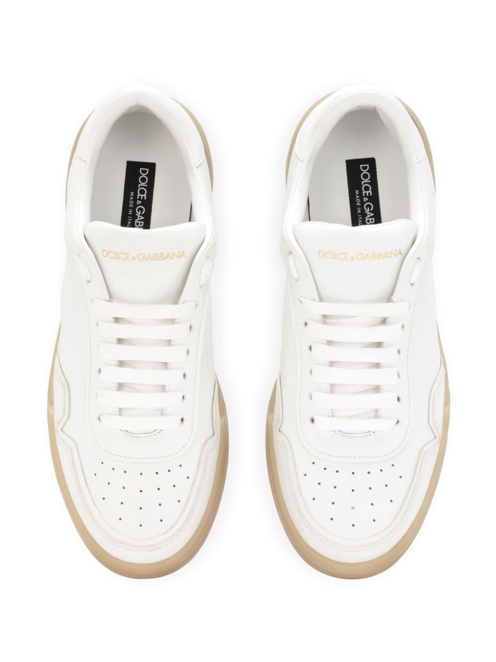 DOLCE & GABBANA New Rome Leather Sneakers for Men