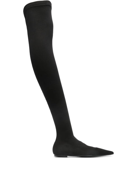 DOLCE & GABBANA Stretch T-Shirt & Cuissard Boot for Women