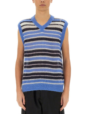 MARNI Sleeveless Knit Vest for Men