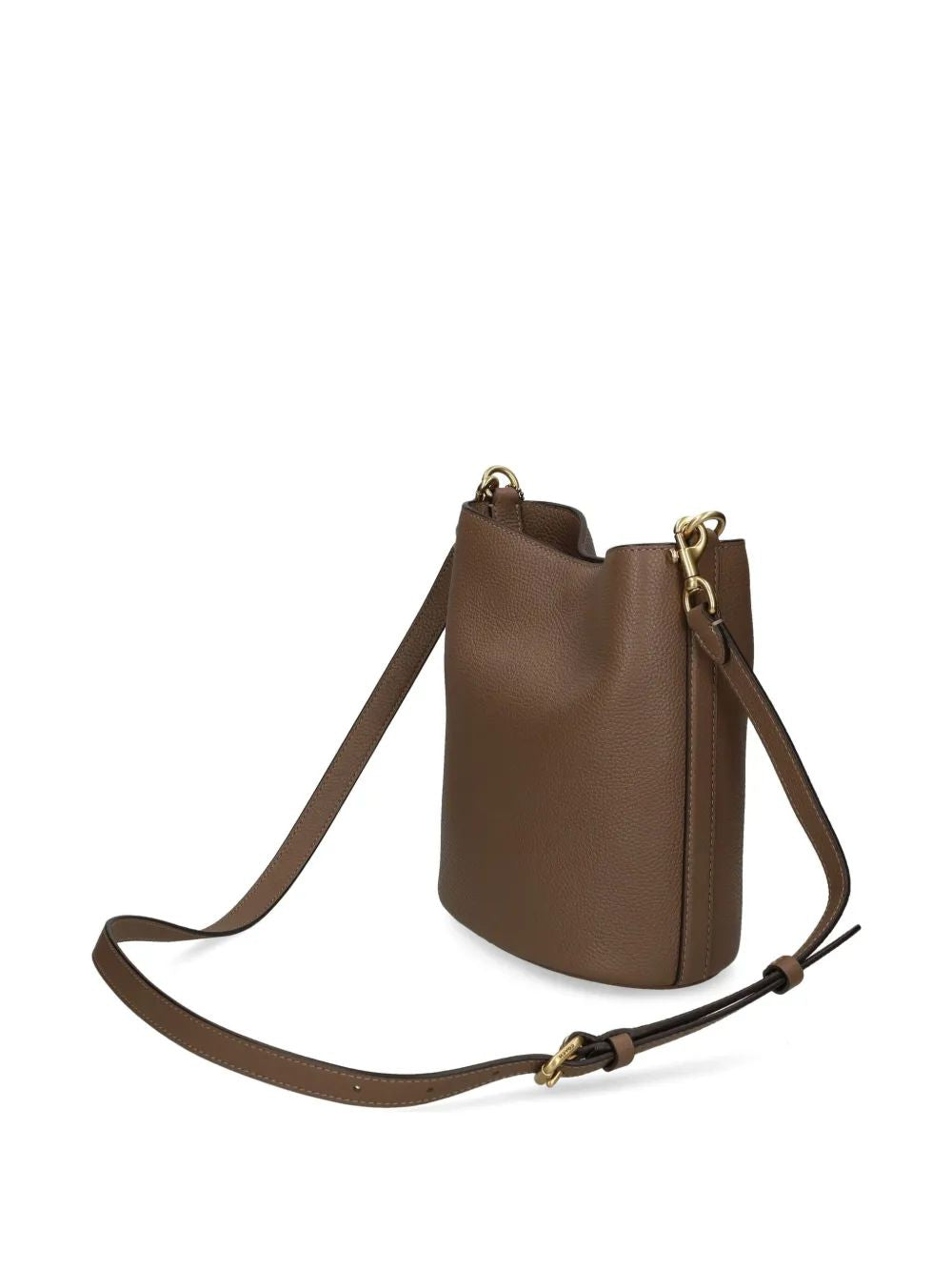 COACH Polished Pebble Leather Willow Soft Buck Tote Bag