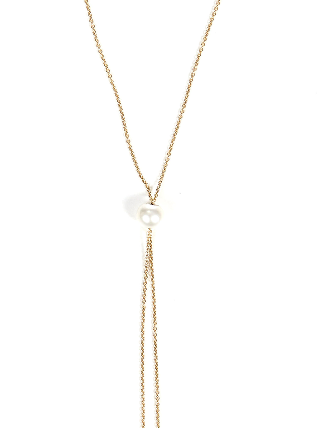 D.DELETTREZ Elegant Freshwater Pearl Necklace