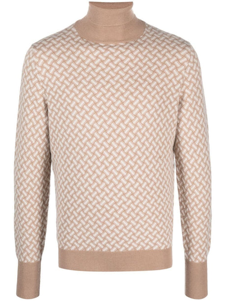 DRUMOHR Cashmere Turtleneck Sweater - Men's Cozy Essential