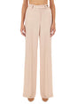 KITON Regular Fit Satin Pants in Soft Pink (Size 42 IT)