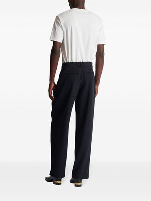 BALMAIN Tailored Pleated Wool Pants