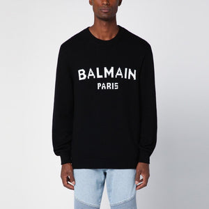 BALMAIN ロゴ付きビッグサイズセーター