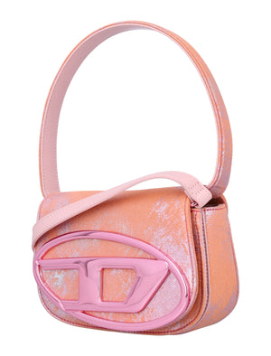 DIESEL Iconic Mini Shoulder Handbag with Adjustable Strap