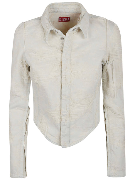 DIESEL Women’s Mini Cotton Shirt - Spring Summer 25