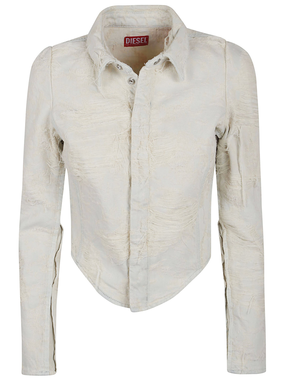 DIESEL Women’s Mini Cotton Shirt - Spring Summer 25