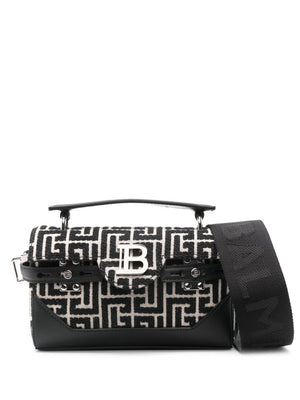 BALMAIN Monogram Jacquard Handbag