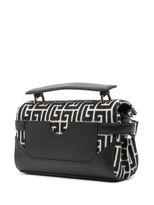 BALMAIN Monogram Jacquard Handbag