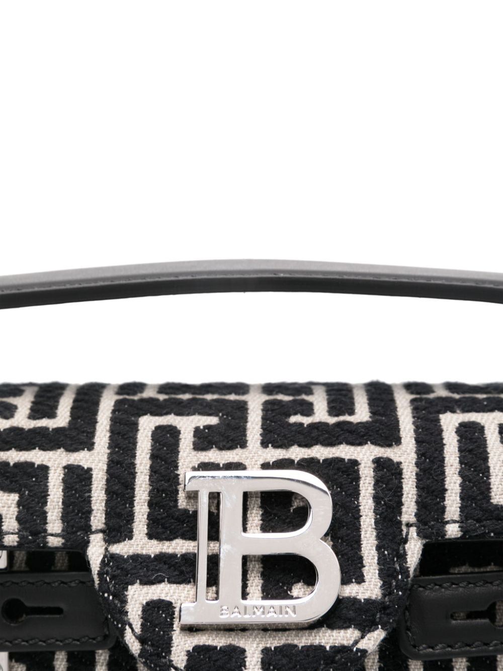 BALMAIN Monogram Jacquard Handbag