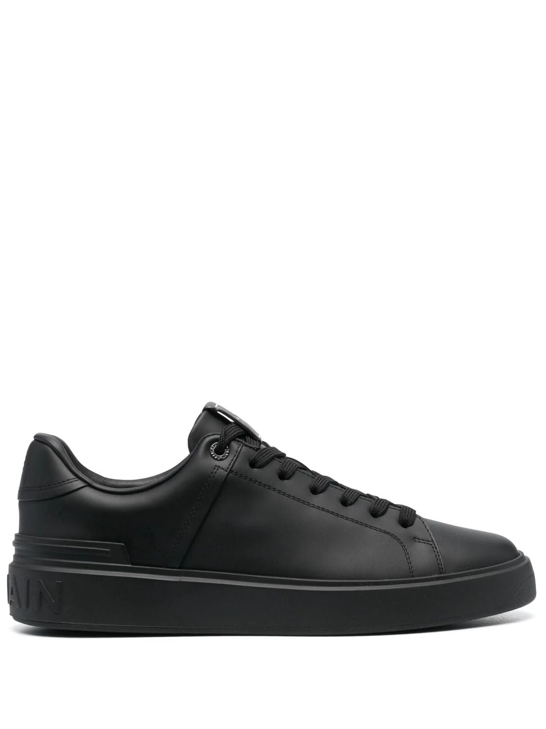 BALMAIN Men's Premium Calfskin Sneakers