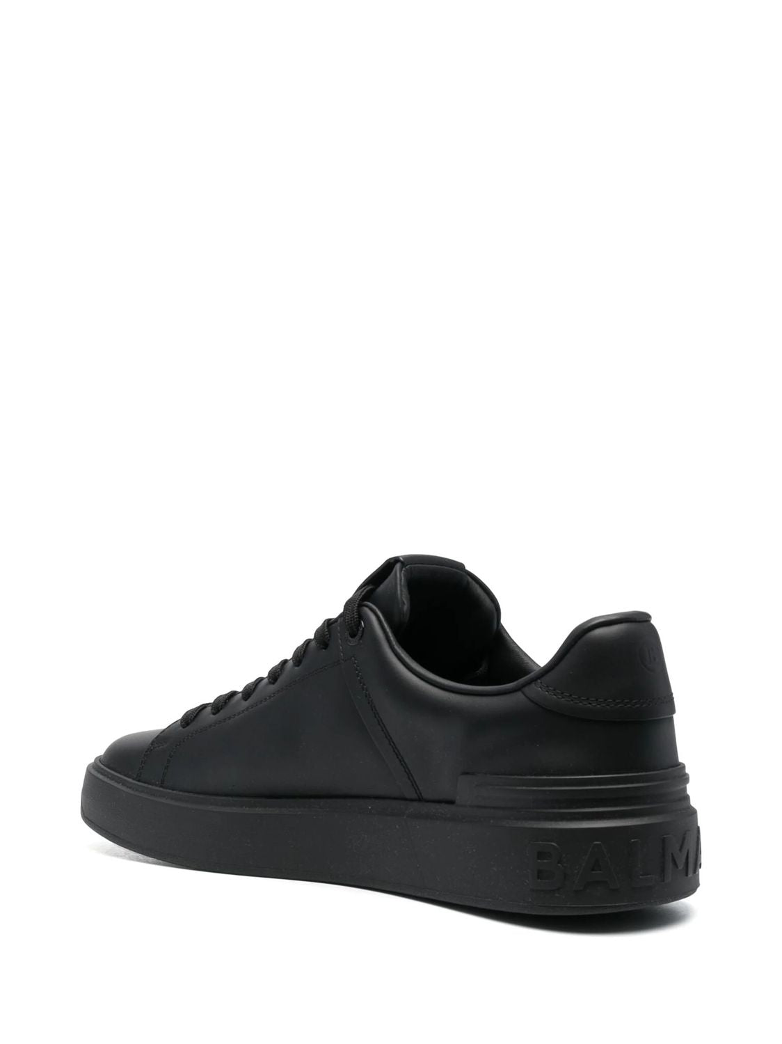 BALMAIN Men's Premium Calfskin Sneakers