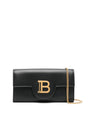 BALMAIN Mini Leather Wallet on Chain