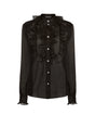 DOLCE & GABBANA Light Knit Shirt - 100% Silk - Women’s Fashion Top