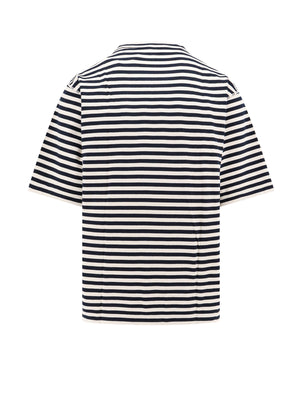 DOLCE & GABBANA Striped Cotton T-Shirt for Men - Casual Essential